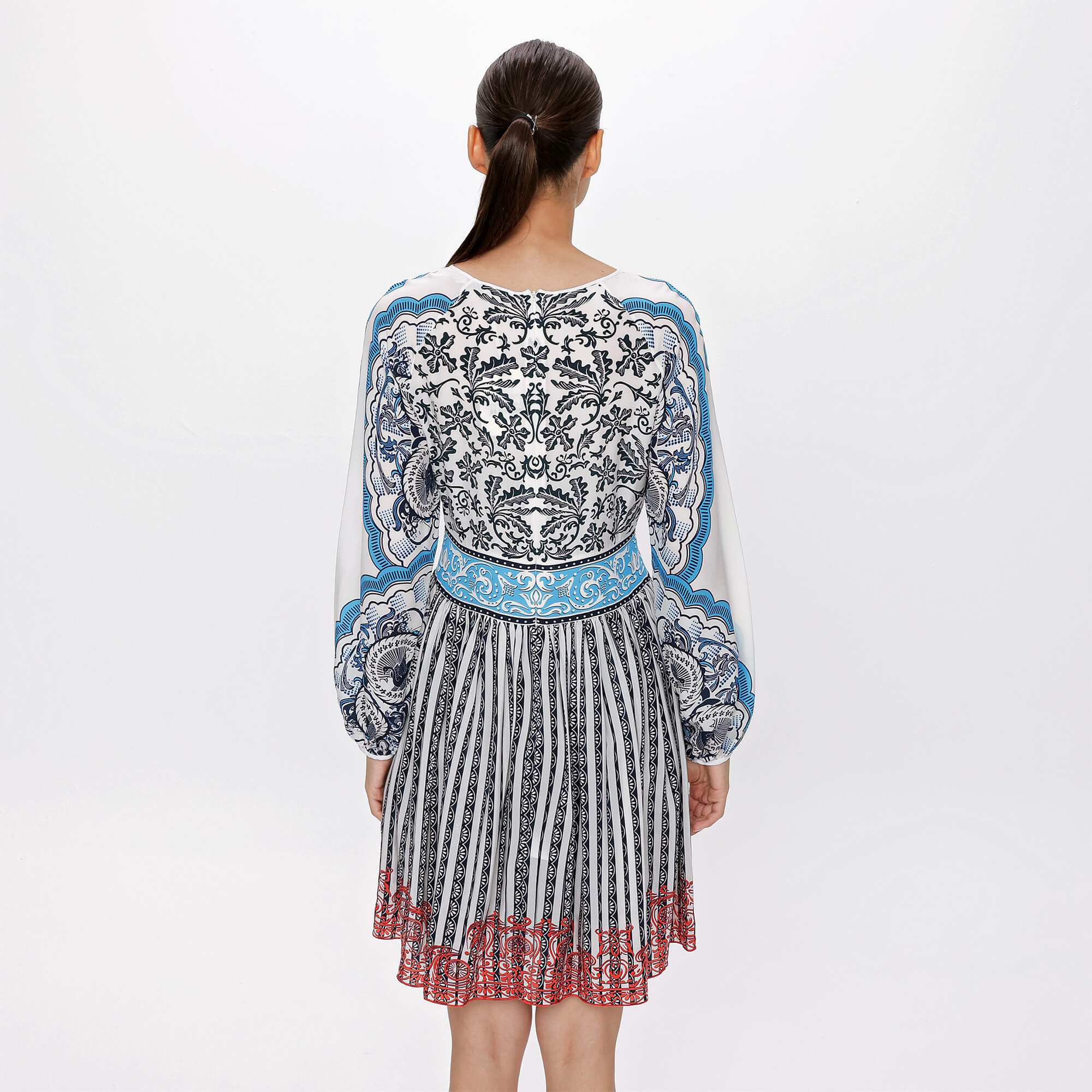 Mary Katrantzou - Blue Etnic Design Dress